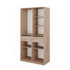 KLEIDERSCHRANK Elmo Sonoma 100 x 200 cm mit 2 Schubladen - Sonoma Eiche, Holzwerkstoff (100/200/50cm) - Vicco
