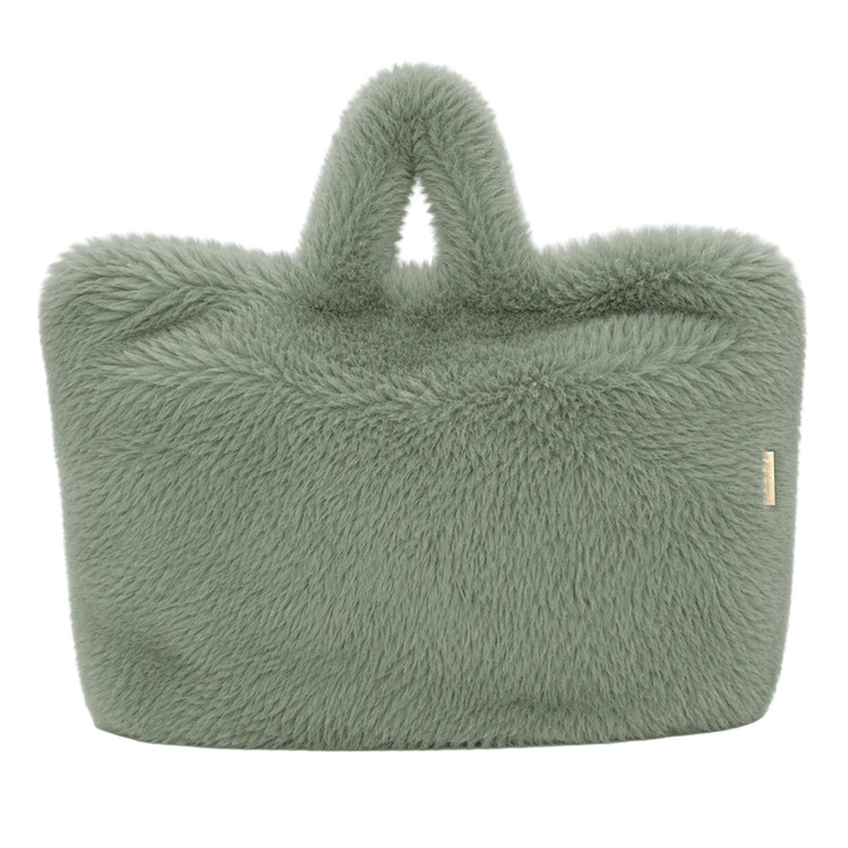 SITZSACK Mammoth flauschig - Salbeigrün, Textil (60/50/70cm) - MeowBaby