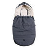 BABYSCHALENFUSSSACK Hoody 2.0, anthracite/creme - Dunkelgrau, Textil (40/3/80cm) - Kaiserbaby