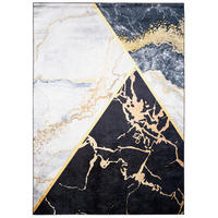 TEPPICH TOSCANA Schwarz 140/200 cm - Schwarz, Textil (140/200cm) - Tapiso