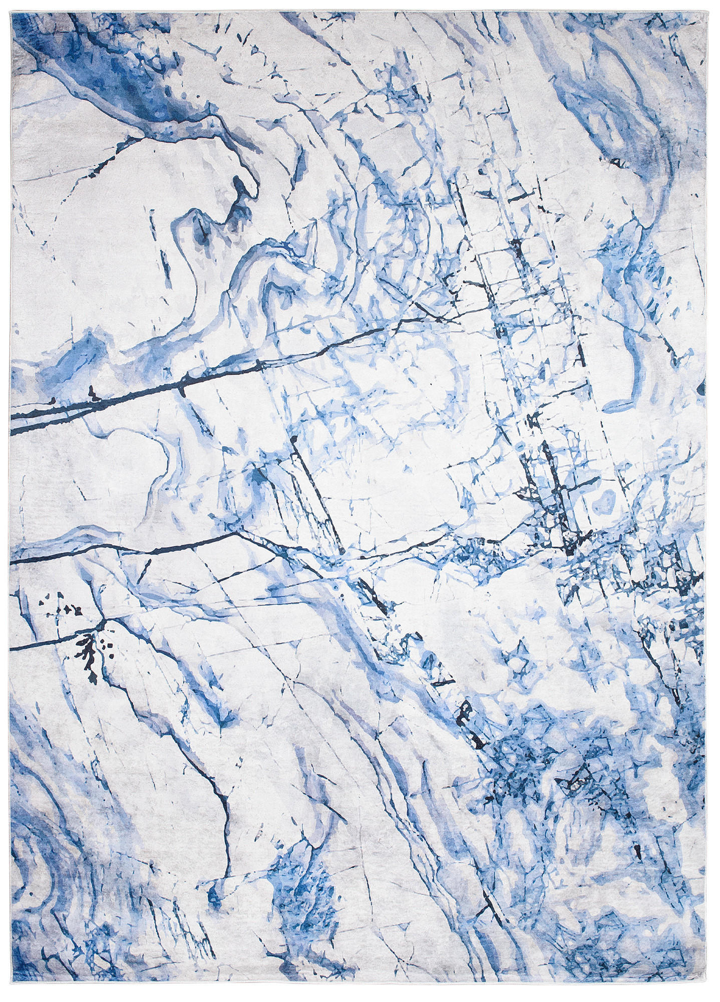TEPPICH TOSCANA Hellblau 80/150 cm - Hellblau, Textil (80/150cm) - Tapiso