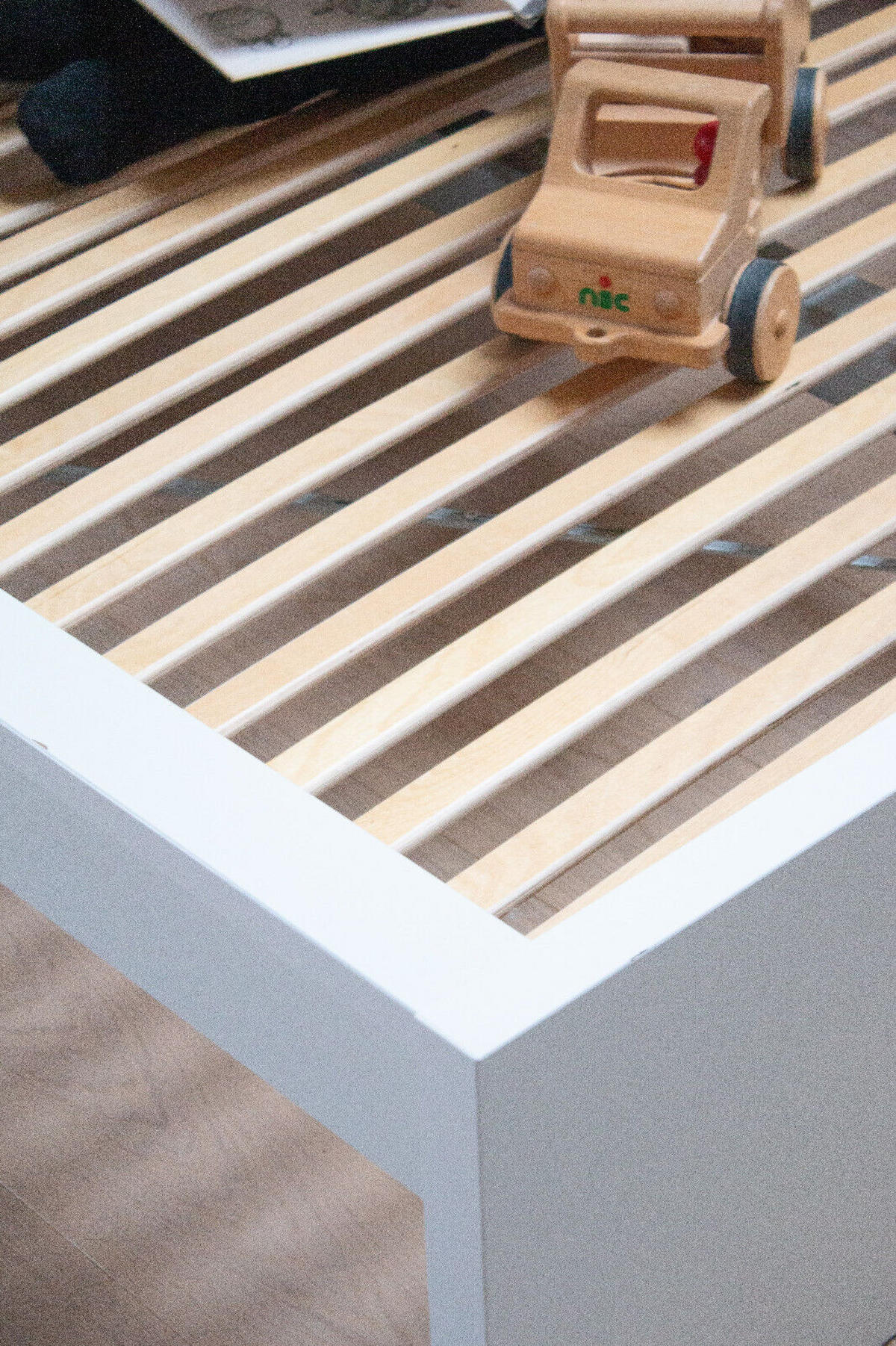 ROLLROST »Basic Comfort XXL« - Buchefarben, Holz (140/200cm) - JEKATEX