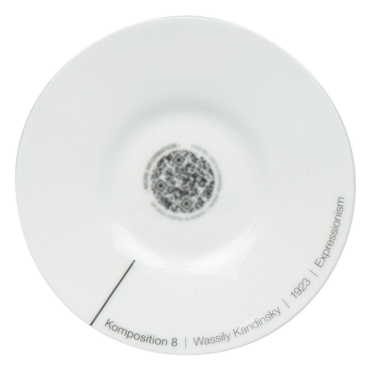 ESPRESSOTASSE Komposition 8 - Wassily Kandinsky - Naturfarben, Keramik (0.095L) - Könitz