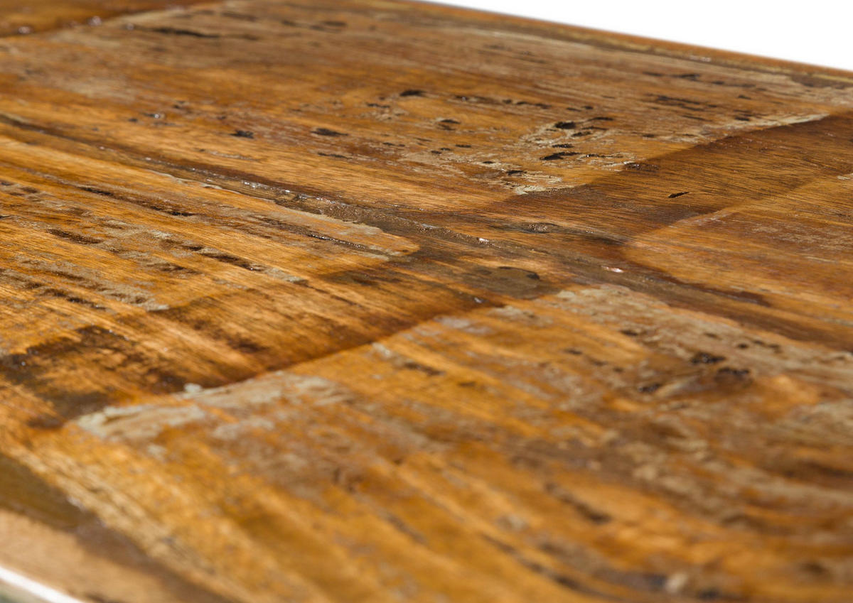 SIDEBOARD Altholz 135x40x75 mehrfarbig lackiert NATURE OF SPIRIT #126 - Multicolor, Holz (135/75/40cm) - Massivmoebel24