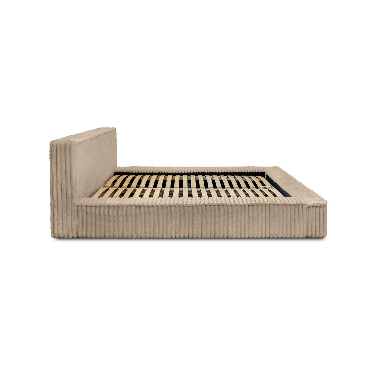 POLSTERBETT Doppelbett Burren 180x200 cm Beige - Beige, Textil (180/200cm) - Meblito