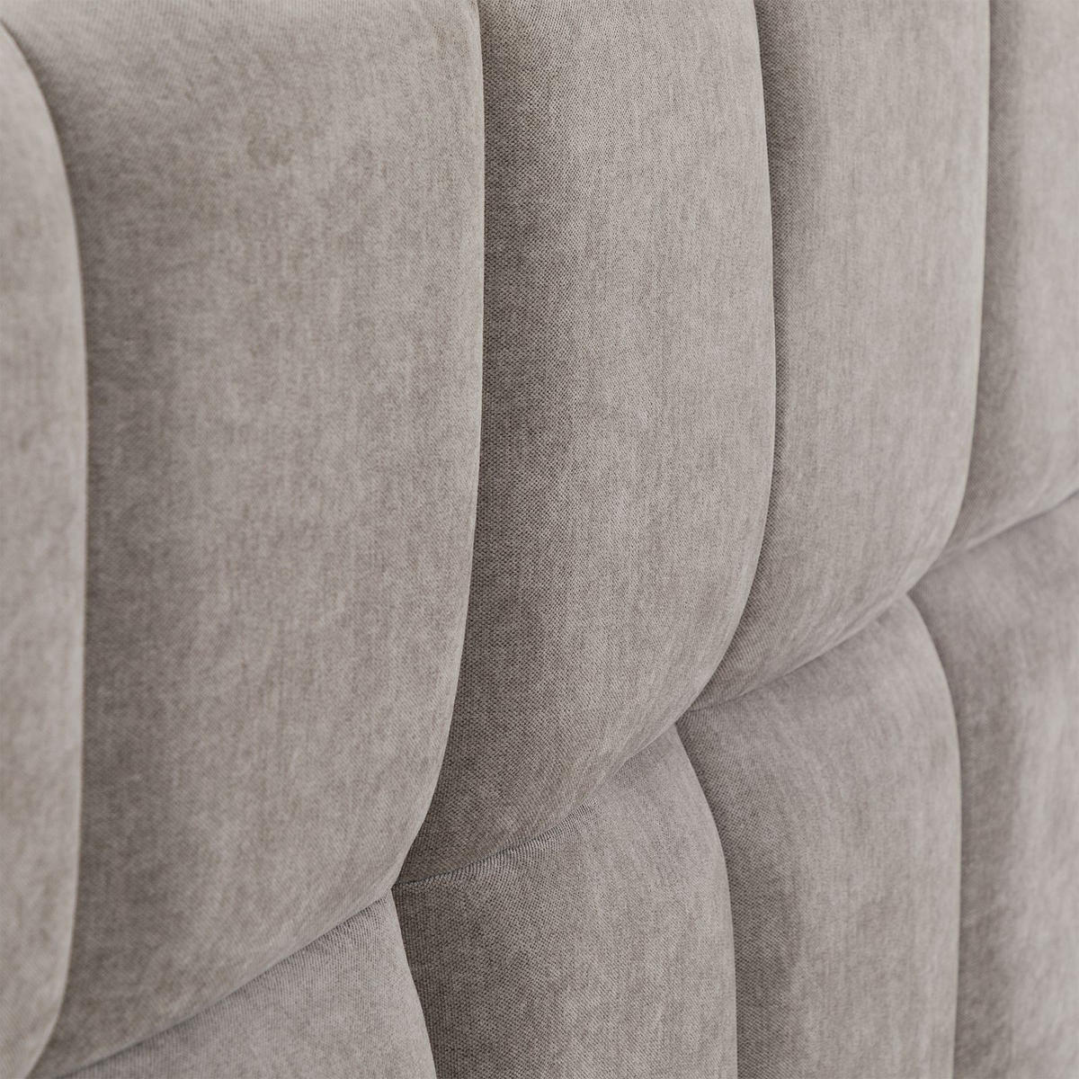 POLSTERBETT EMILIA 140x200 cm grau - Grau, Textil (140/200cm) - IDIMEX