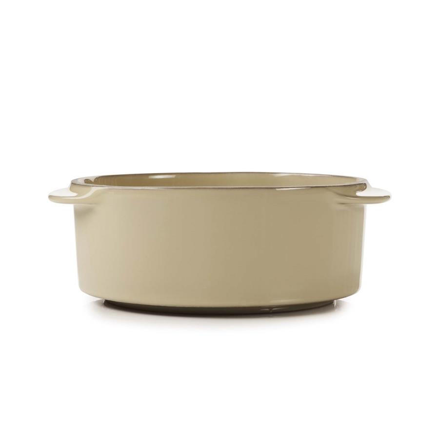 KASSEROLLE OHNE DECKEL CARACTERE 25 cl Muskatnuss - Multicolor, Keramik (14/12/5cm) - Revol Porcelaine France