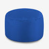 SITZPOUF Klassisch Rund - Blau, Kunststoff (38/20/38cm) - Veeva