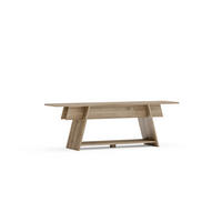 TV-ELEMENT Lanca Walnussbraun - Bronzefarben, Holzwerkstoff (120/50/35cm) - Decorotika