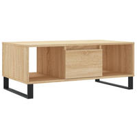 COUCHTISCH Sonoma-Eiche 90x50x36,5 cm Holzwerkstoff - Braun, Holzwerkstoff (50/90/36.5cm) - furnicato