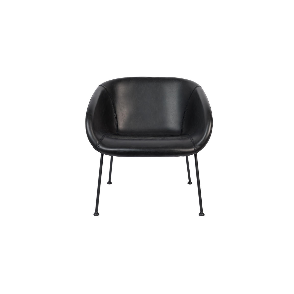 SESSEL Feston Schwarz - Schwarz, Kunststoff (70.5/72/65.5cm) - Zuiver
