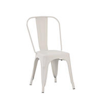 STUHL FÜR DRAUSSEN Hjorts Beige 46 cm x 85 cm - Beige, Metall (46/85/49cm)