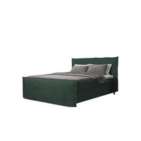 BOXBETT Boro Dunkelgrun 180x200 cm - Dunkelgrün, Textil (180/200cm) - B&B Home