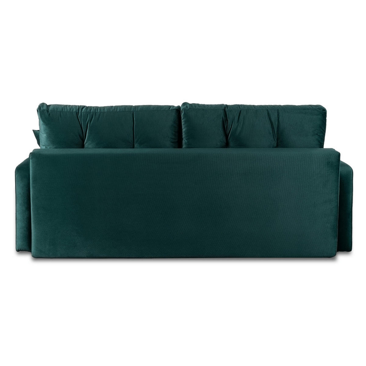 SCHLAFSOFA FAVIO Zweisitzer Grün - Grün, Holz/Textil (212/96/103cm) - makarowski meble