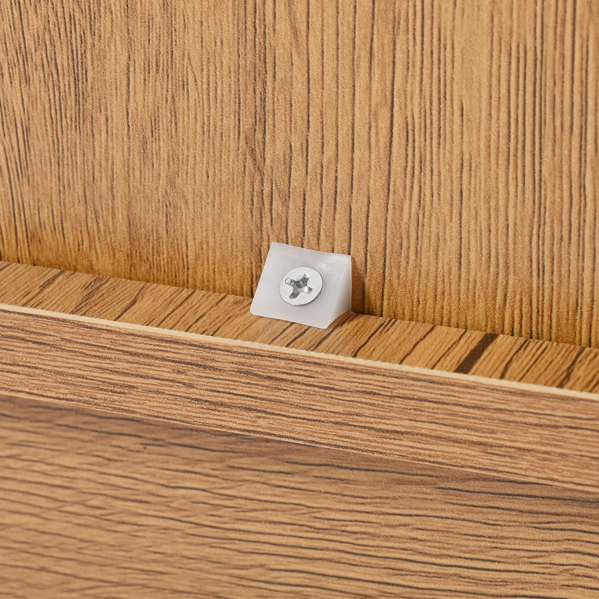 SCHUHSCHRANK aus Spanplatte 90x35x99cm in Weiß mit verstellbaren Einlegeböden - Weiß, Holzwerkstoff (90/99/35cm) - Modfu