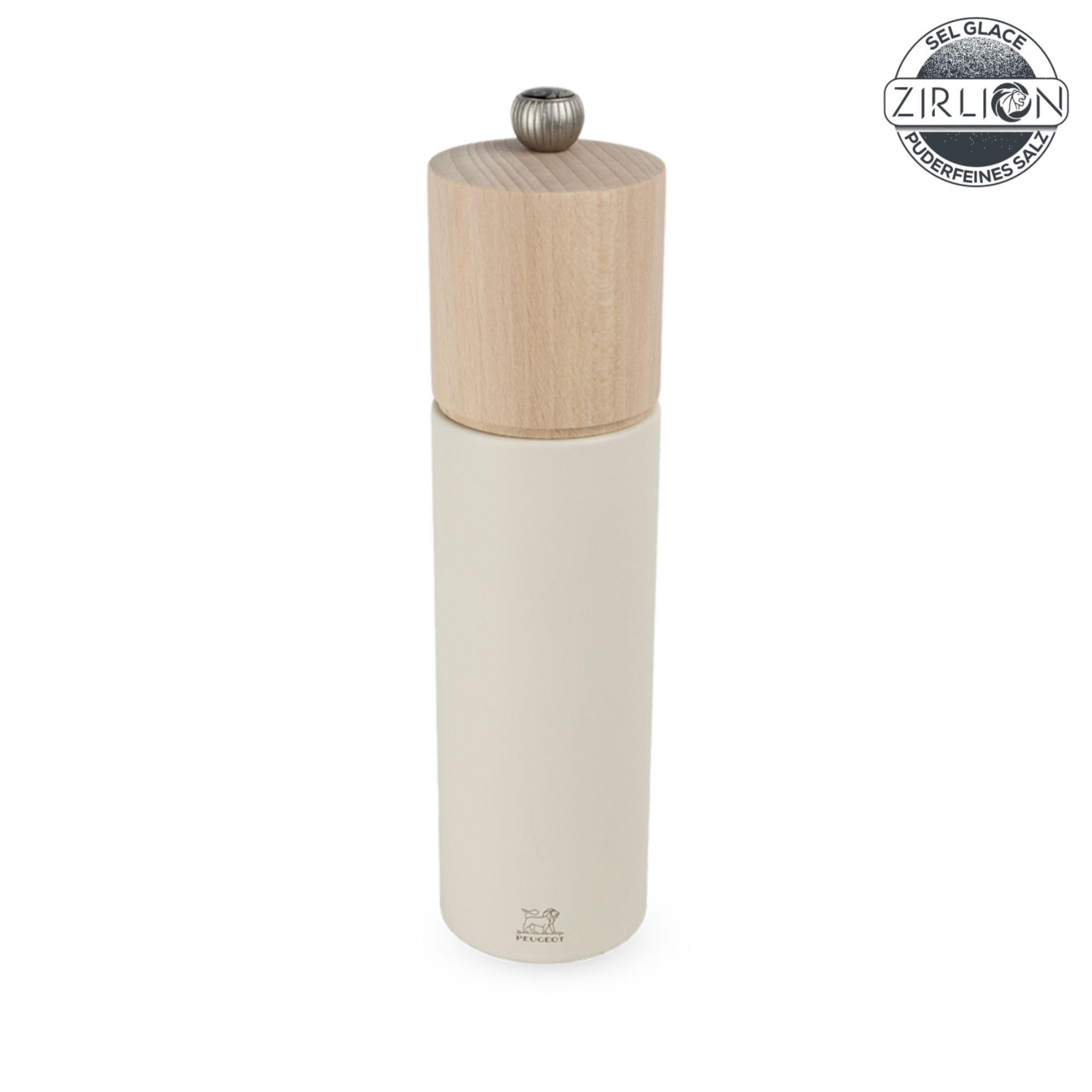 SALZMÜHLE Boreal 21cm Buchenholz Federweiß Zirkonia-Mahlwerk - Weiß, Holz (54/215/54cm) - PEUGEOT