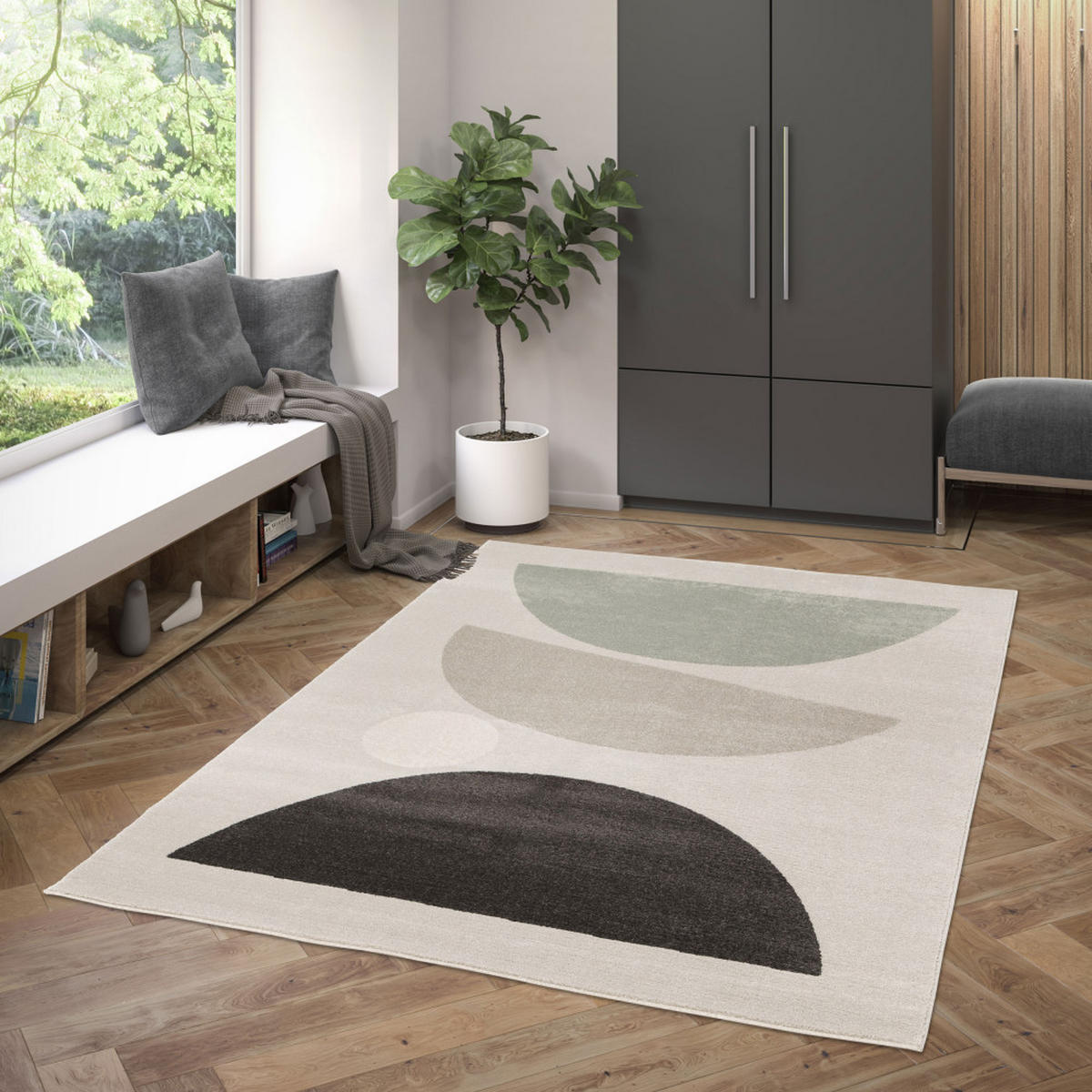 TEPPICH - Mehrfarbig - Multicolor, Kunststoff (160/230cm) - Drawer