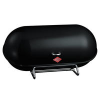 BROTKASTEN Schwarz 44.3/23/21 cm 8012206 - Schwarz, Metall (23/21/44.3cm) - Wesco
