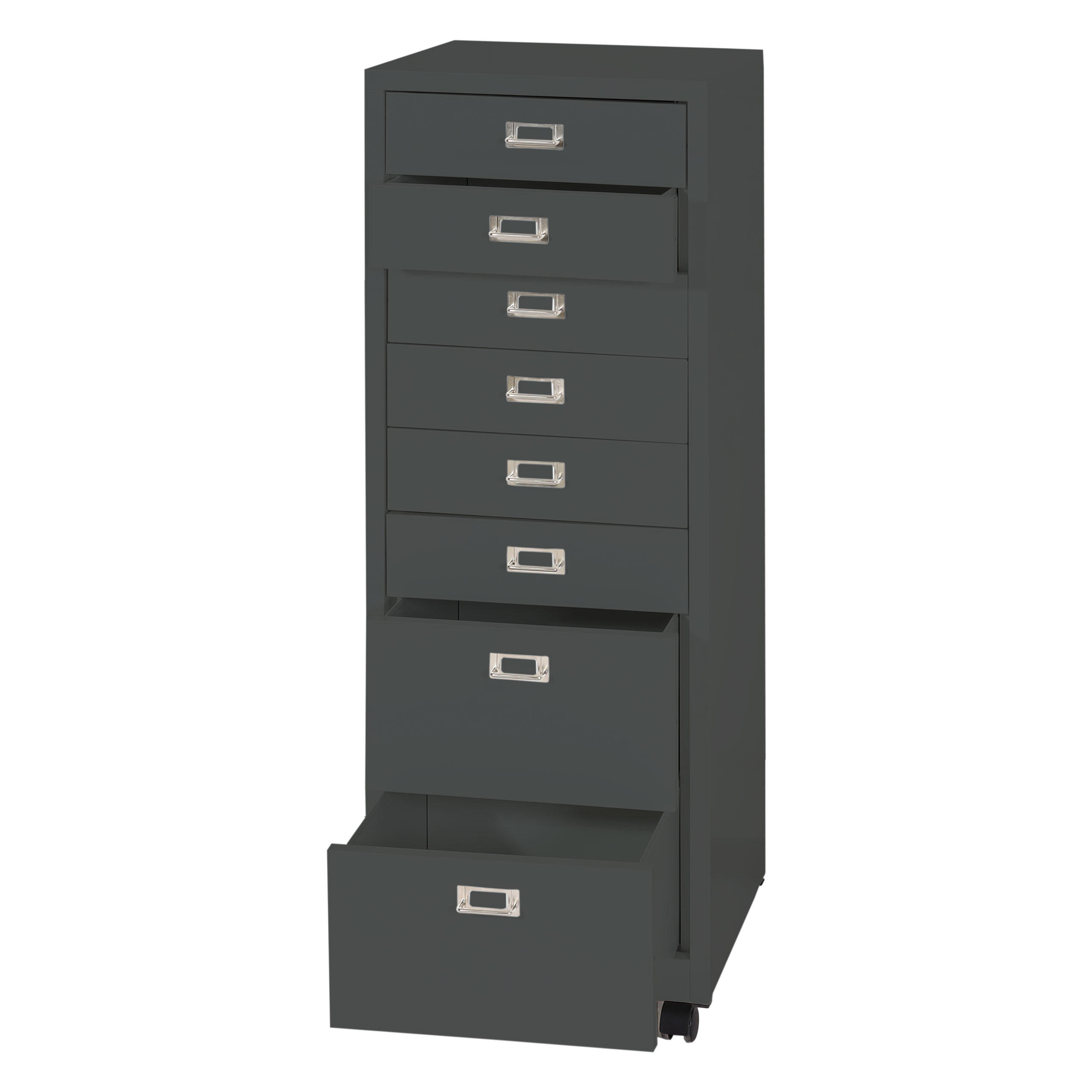 ROLLCONTAINER Anthrazit - Anthrazit, Metall (40/115/41cm) - MCW