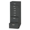 ROLLCONTAINER Anthrazit - Anthrazit, Metall (40/115/41cm) - MCW