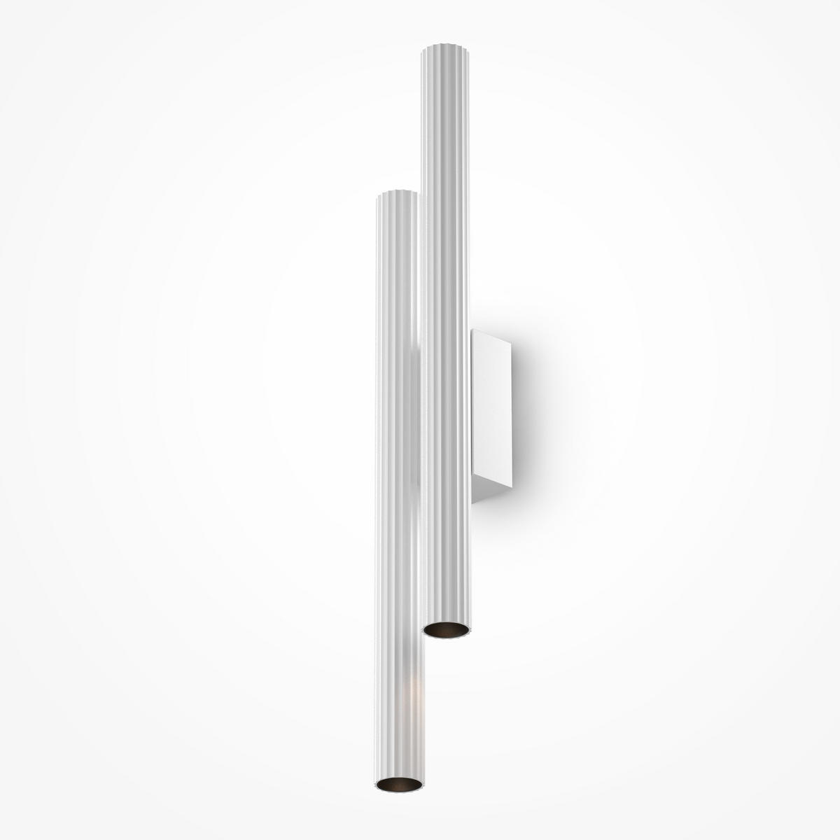 WANDLEUCHTE Calipso - Weiß - 6.3/3.2/49 cm - Weiß, Kunststoff (3.2/49/6.3cm) - Maytoni