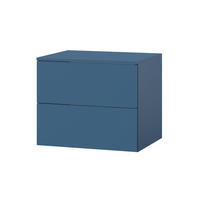 WASCHTISCHUNTERSCHRANK Color 2S 60 Meeresblau - Dunkelblau, Holzwerkstoff (60/50/45cm) - mzm24