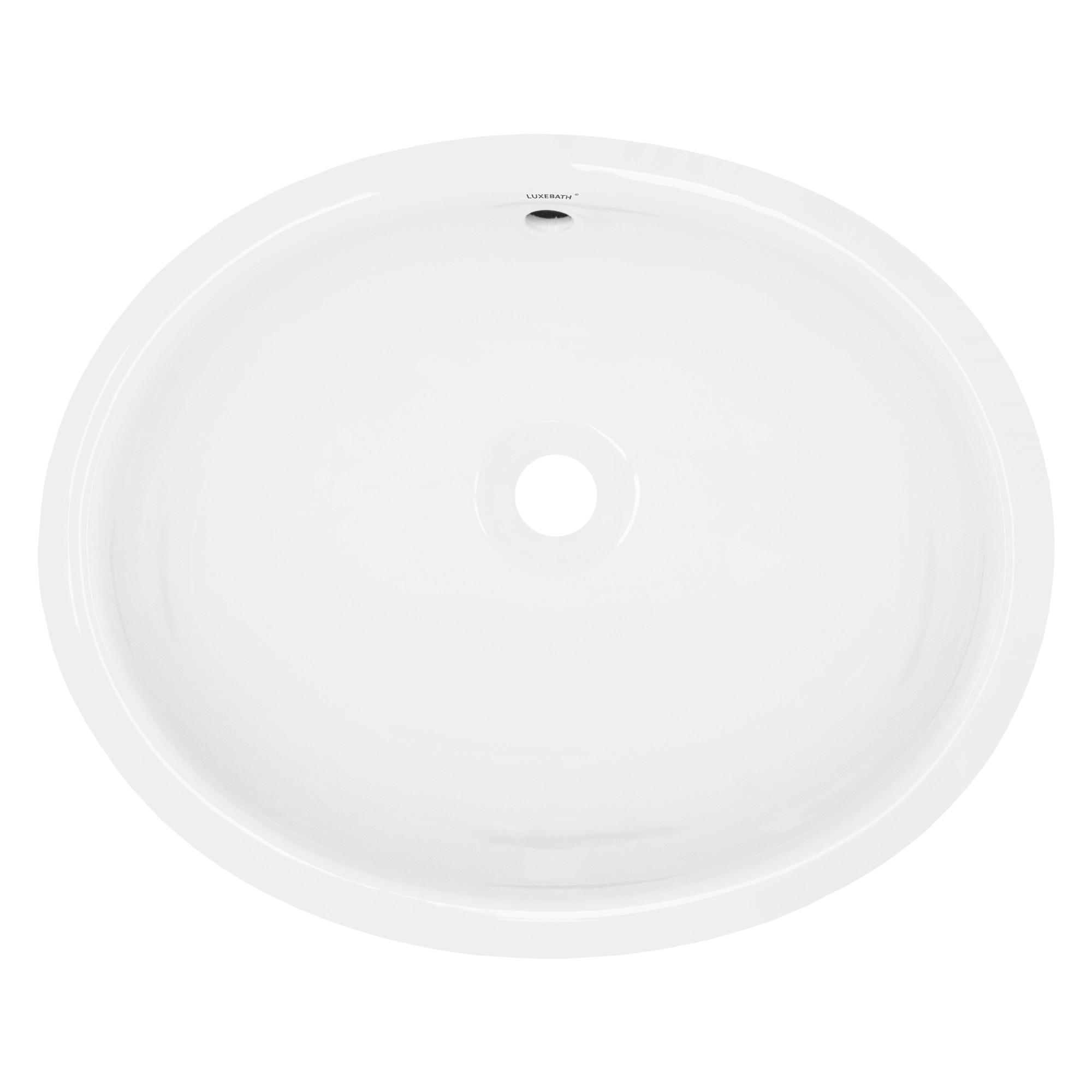 WASCHBECKEN - Weiß, Keramik (40.5/19.5/49cm) - ML-DESIGN