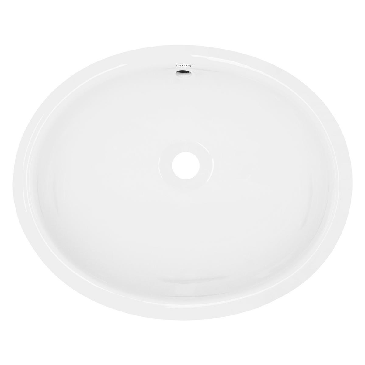 WASCHBECKEN - Weiß, Keramik (42/20/50cm) - ML-DESIGN