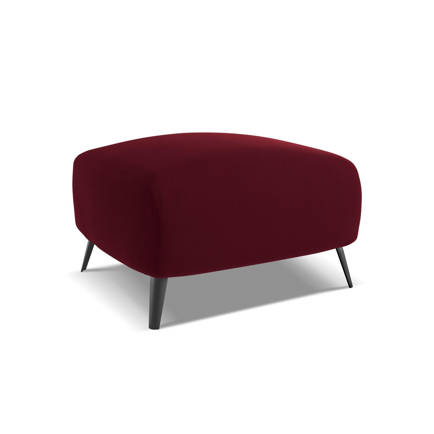 LaMiaSofa Pouf Bordeaux 65x44x65 cm