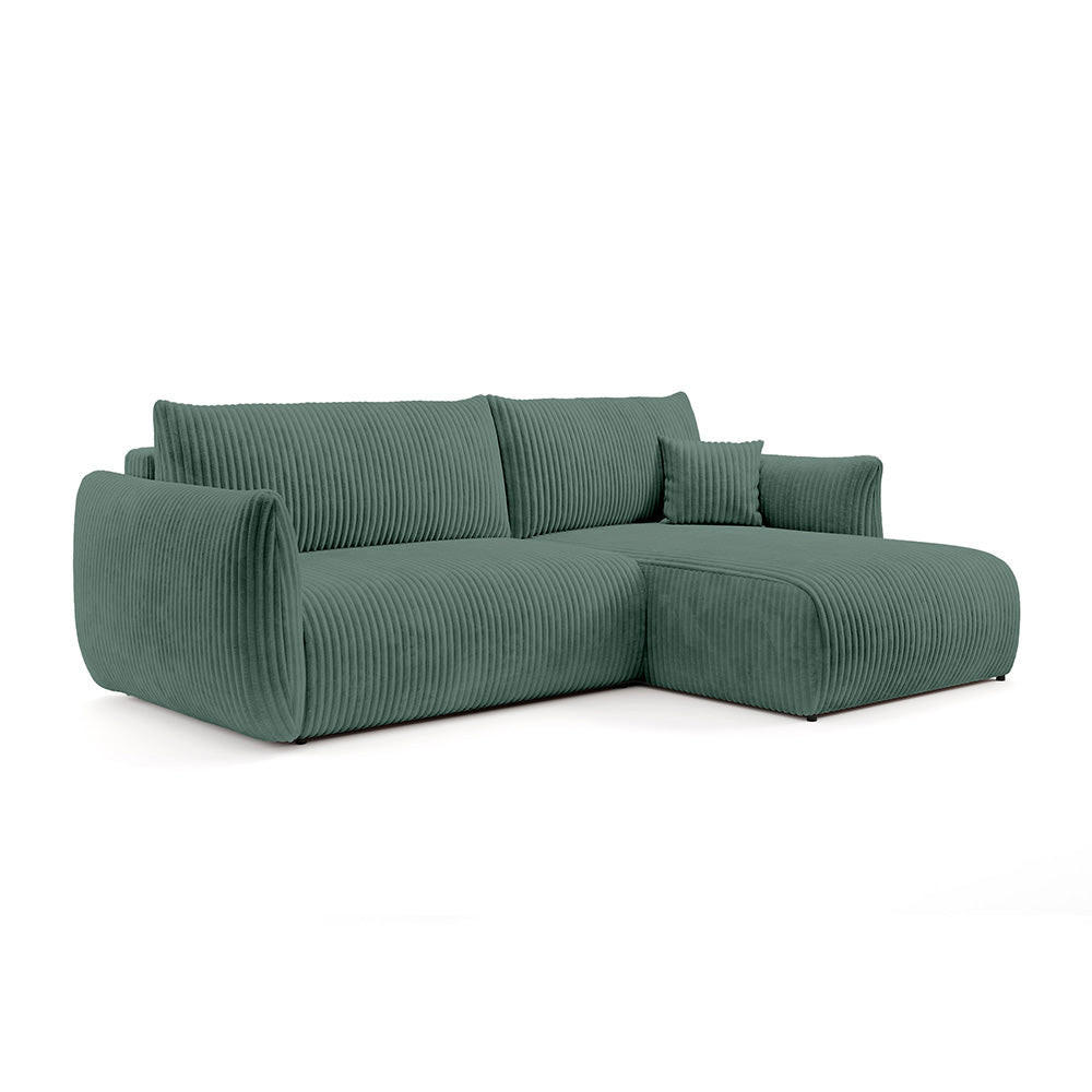Pillovely Ecksofa Mehrfarbig 257x88x177 cm