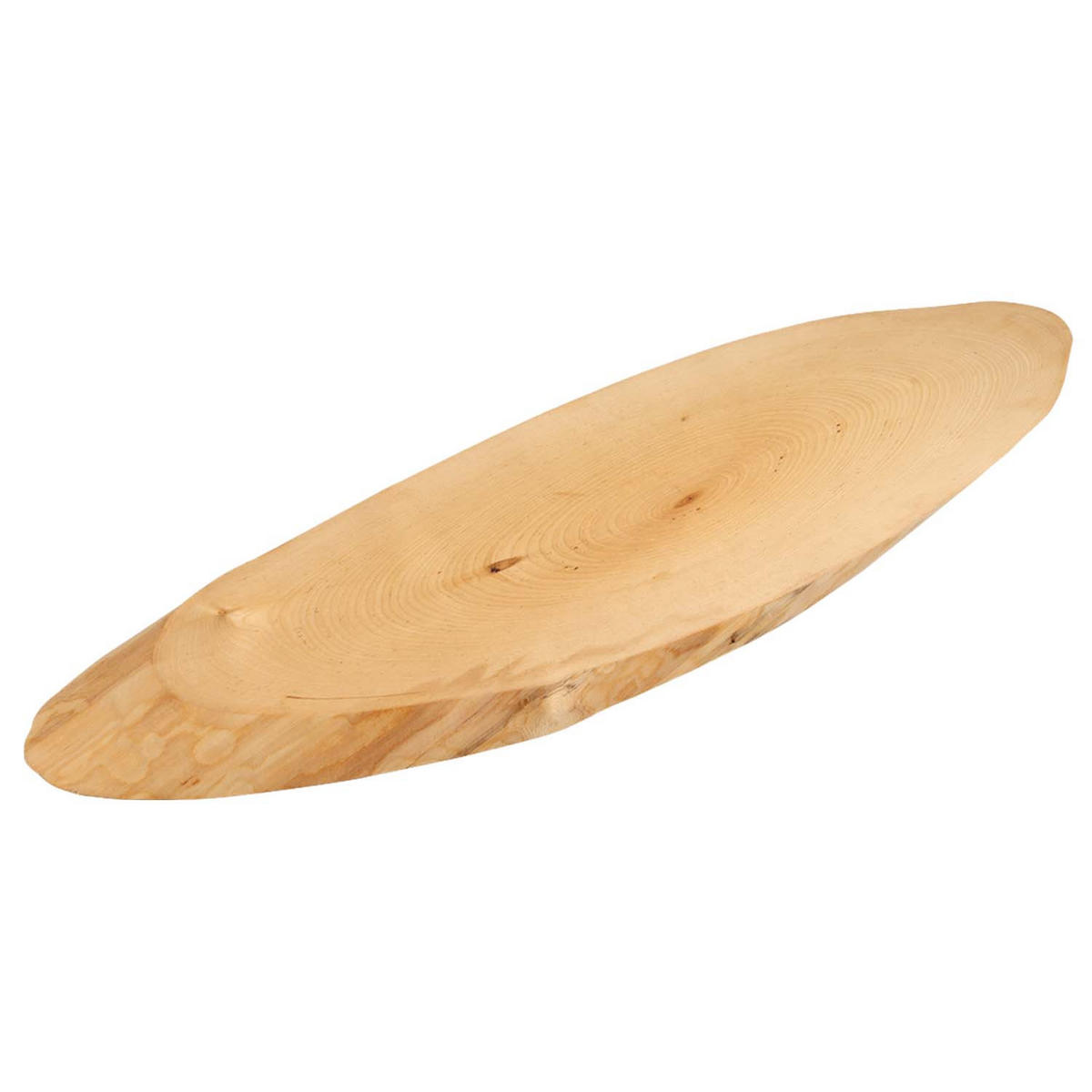 SERVIERBRETT, Baumscheibe Birke, 5 Stück - 55 x 19 x 2,5cm - Naturfarben, Holz (19/55cm) - Kesper