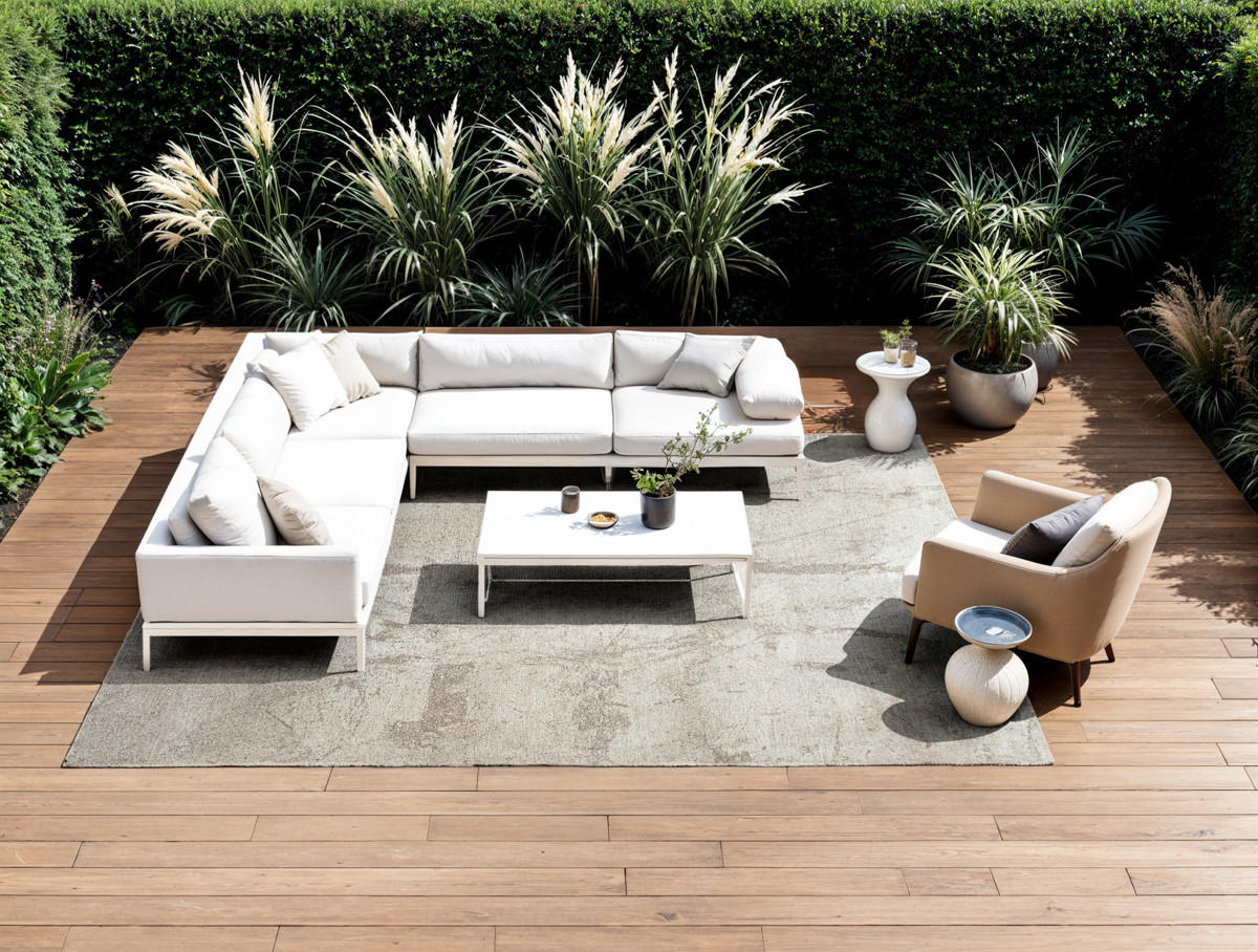 Thumbnail - Louis De Poortere Teppich, Grau, Textil, Rechteckig, 240x340 cm, ISO 9001, Teppiche & Böden, Teppiche