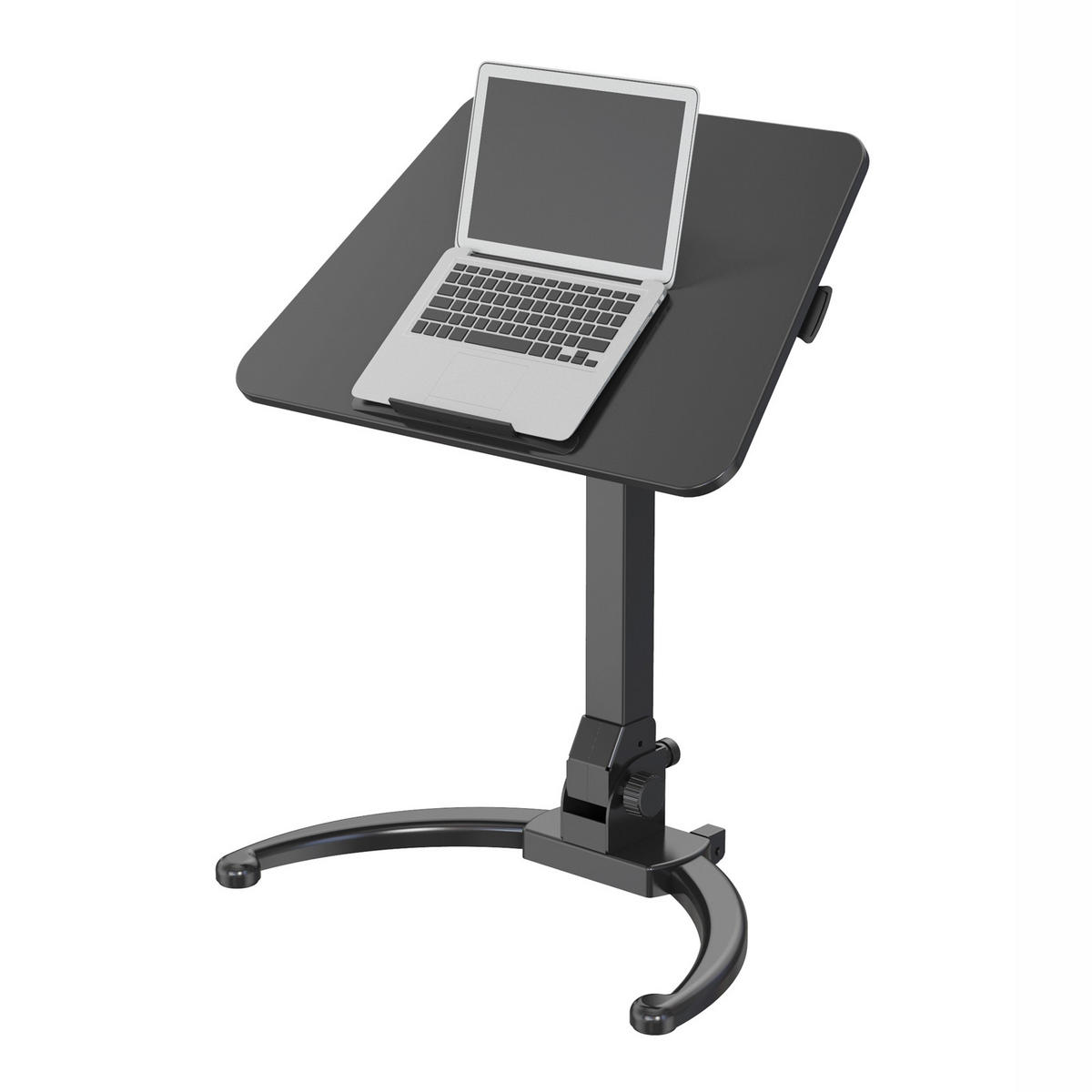 LAPTOPSTÄNDER Wonju Schwarz - Schwarz, Kunststoff (50/70/117cm) - SVITA