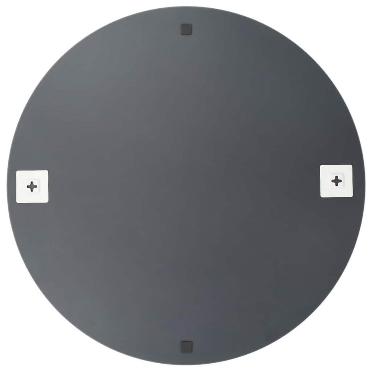 WANDSPIEGEL 70 Cm Rund Glas - Silberfarben, Glas (70/1/70cm) - vidaXL