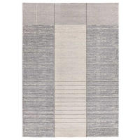 WEBTEPPICH grau Craft 133/190 cm - Grau, Naturmaterialien/Textil (133/190cm) - Atticgo