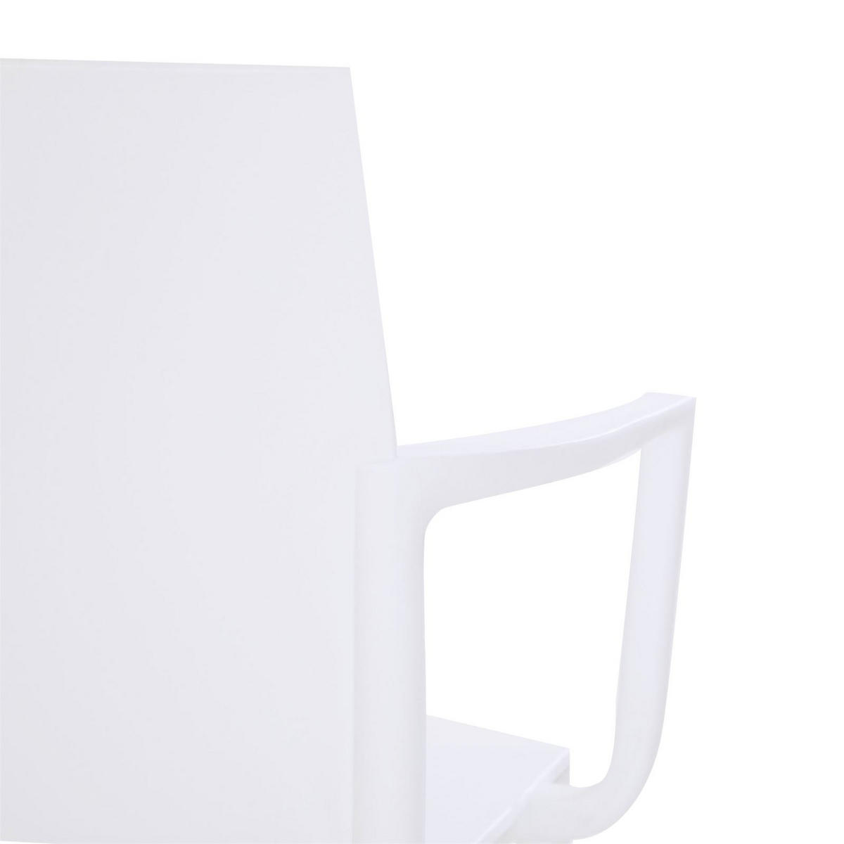 GARTENSTÜHLE TERRA 4ER-SET - Weiß, Textil (55/81/52cm) - IDIMEX
