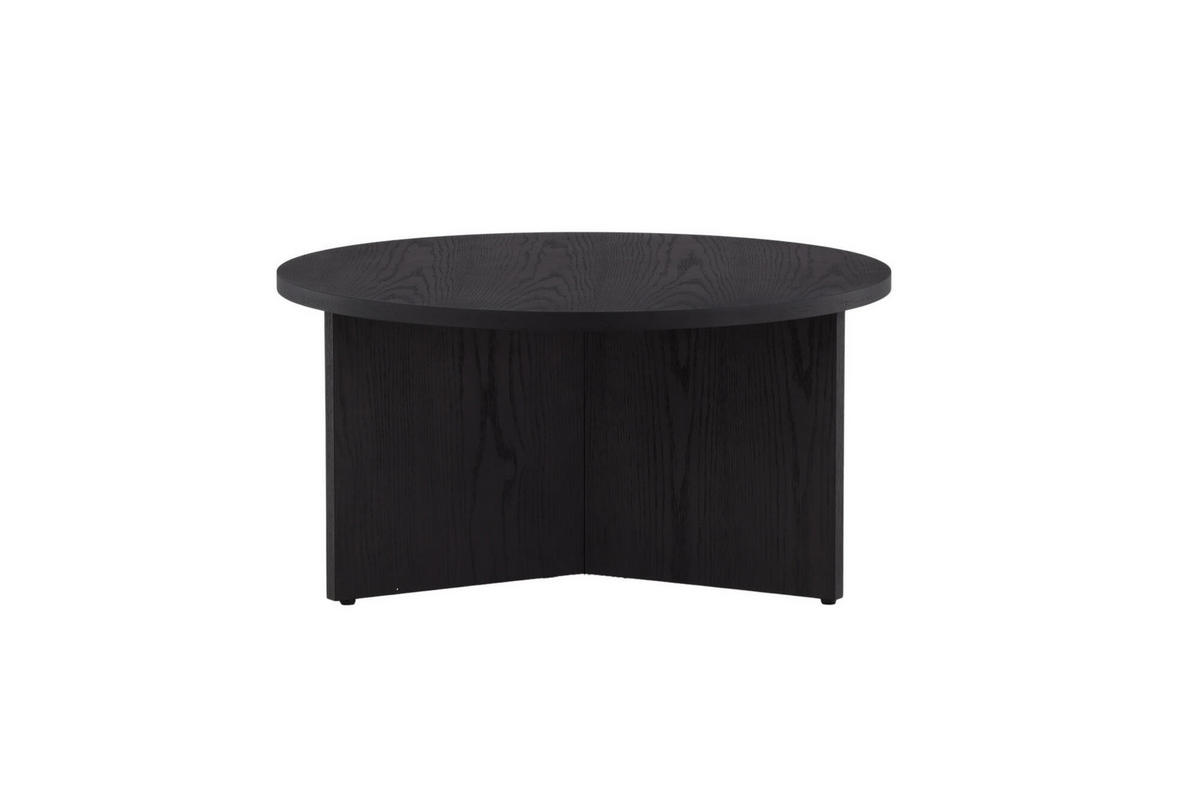COUCHTISCH SALTO Schwarz 65x65x33 cm - Schwarz, Holzwerkstoff (65/65/33cm) - FURNLUX