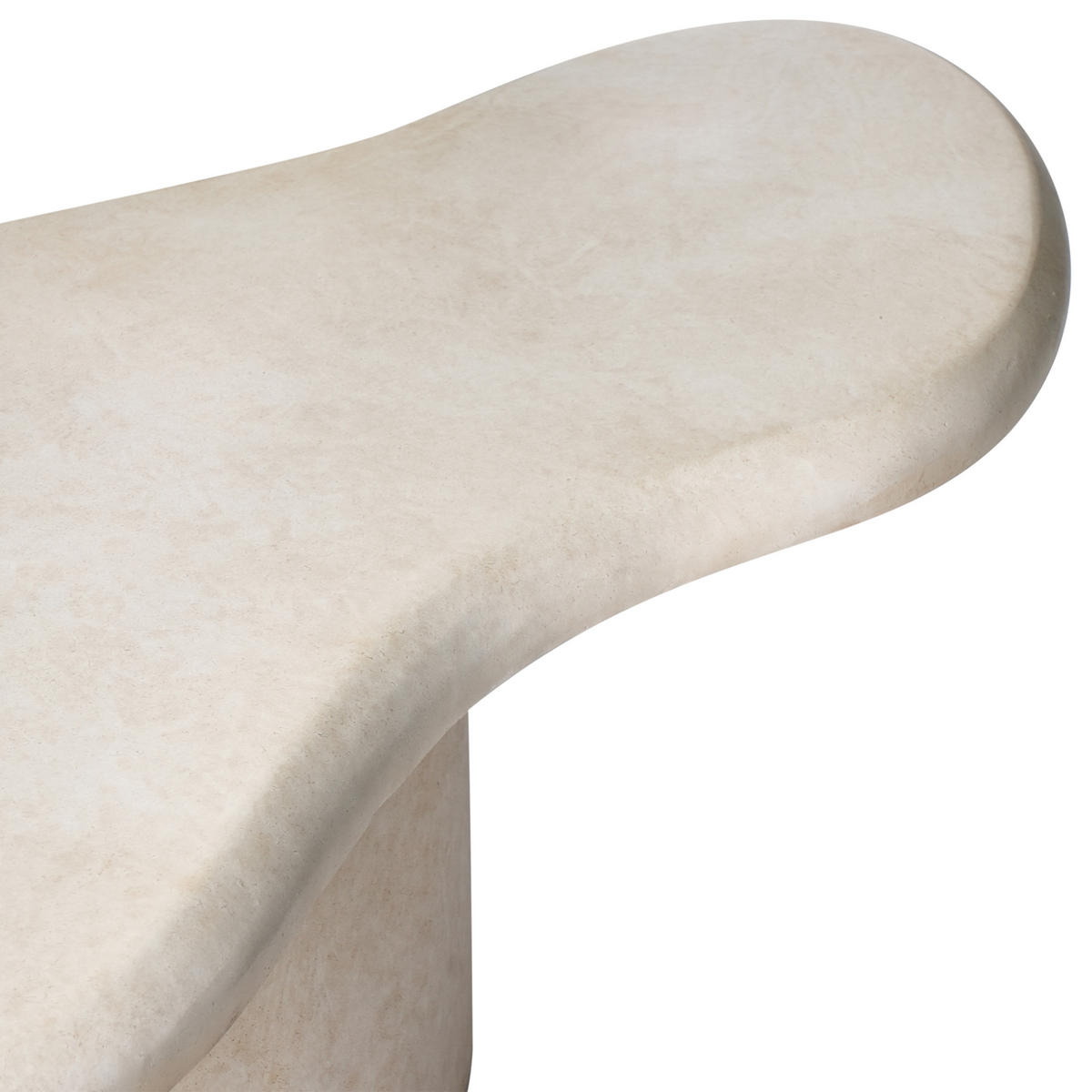 COUCHTISCH Beige Conza - Beige, Naturmaterialien (57/120/34cm) - Beliani