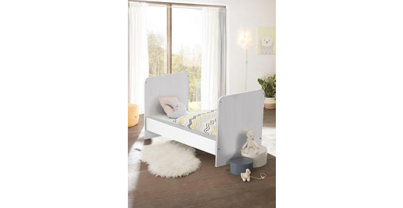 UMBAUSEITEN Chico - Weiß, Basics, Holzwerkstoff (140,5/25/1,8cm) - My Baby Lou