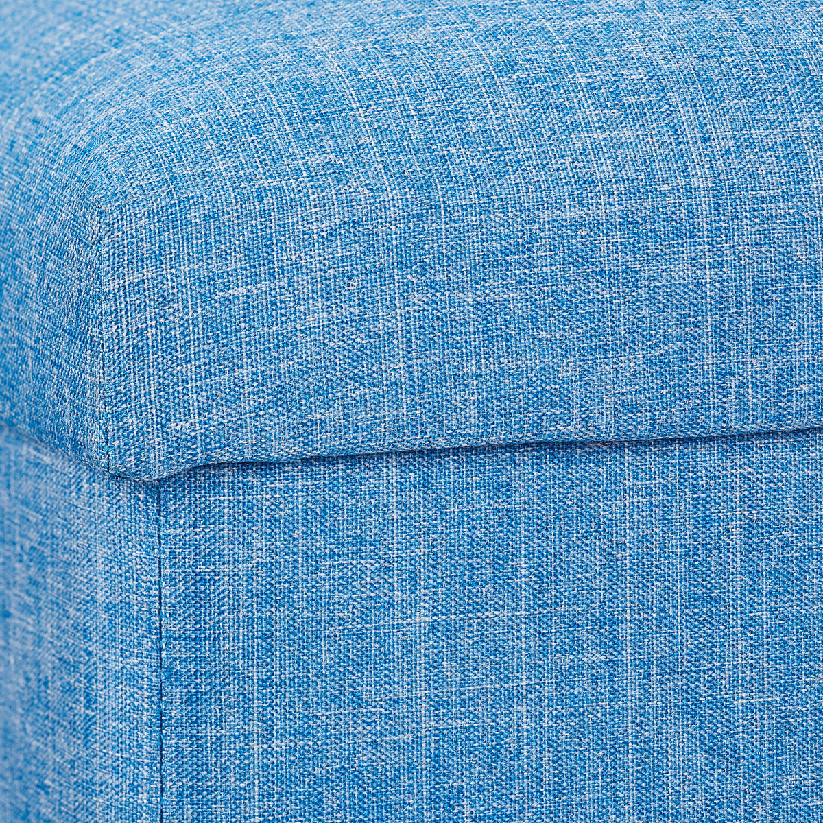 SITZBANK - Blau, Holz/Holzwerkstoff (77/39/39cm) - Relaxdays