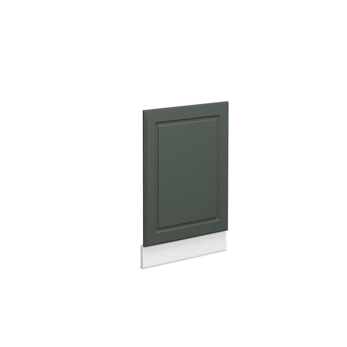 FRONTBLENDE Fame-Line Grün-Gold Landhaus 45 cm ohne AP - Weiß/Grün, Holzwerkstoff (45/67.4/1.6cm) - Vicco
