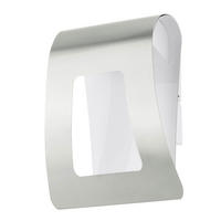LED AUSSEN-WANDLEUCHTE Edelstahl Silber FASTRO - Silberfarben, Metall (21.5/22/10.5cm)