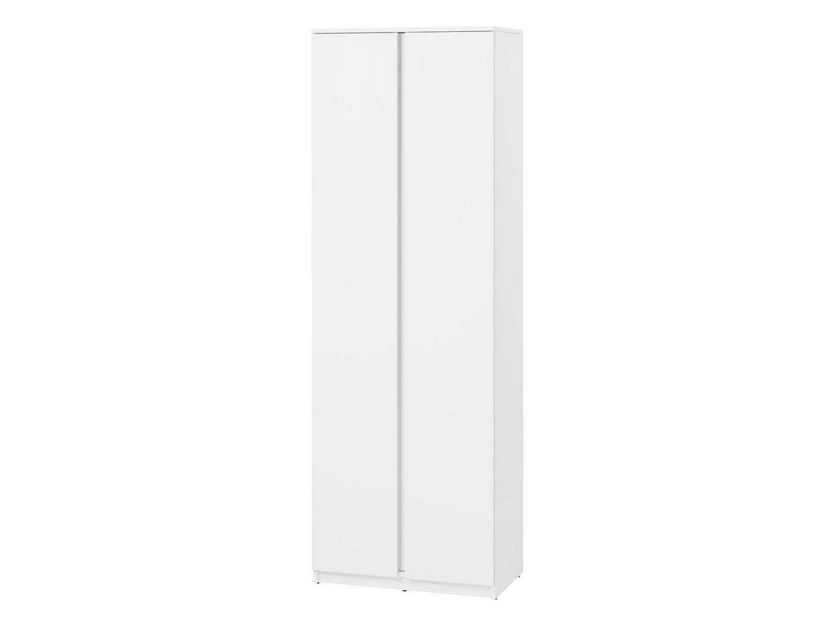 KLEIDERSCHRANK Simply SM01 - Weiß, Holzwerkstoff (69/200/40cm) - MIRJAN24