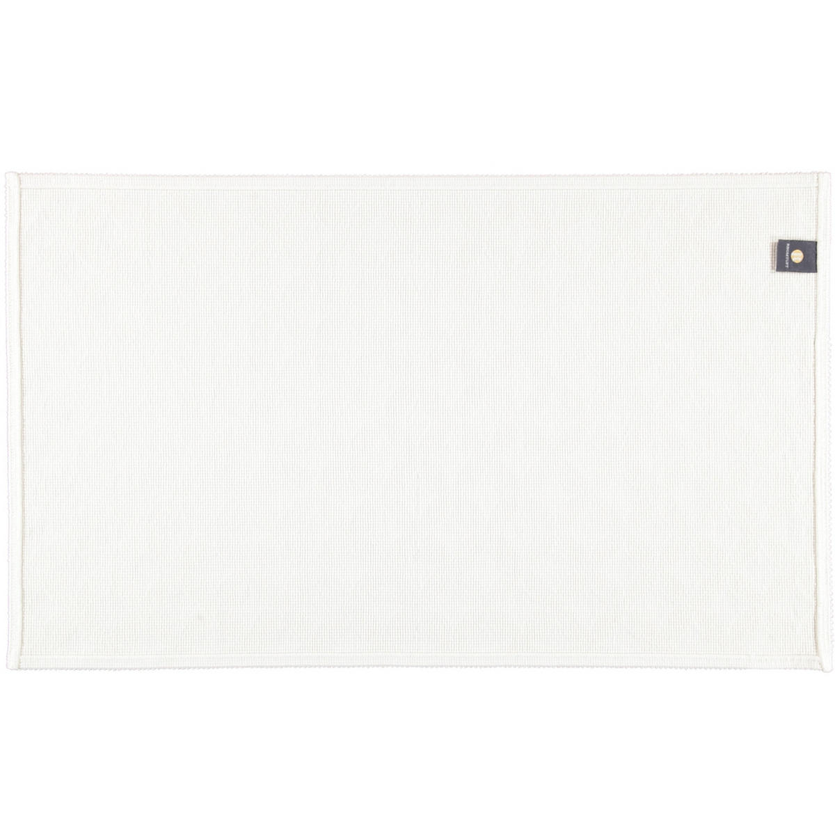 BADEMATTEN SEASIDE WEISS - 01 - Weiß, Textil (70/120cm) - Rhomtuft