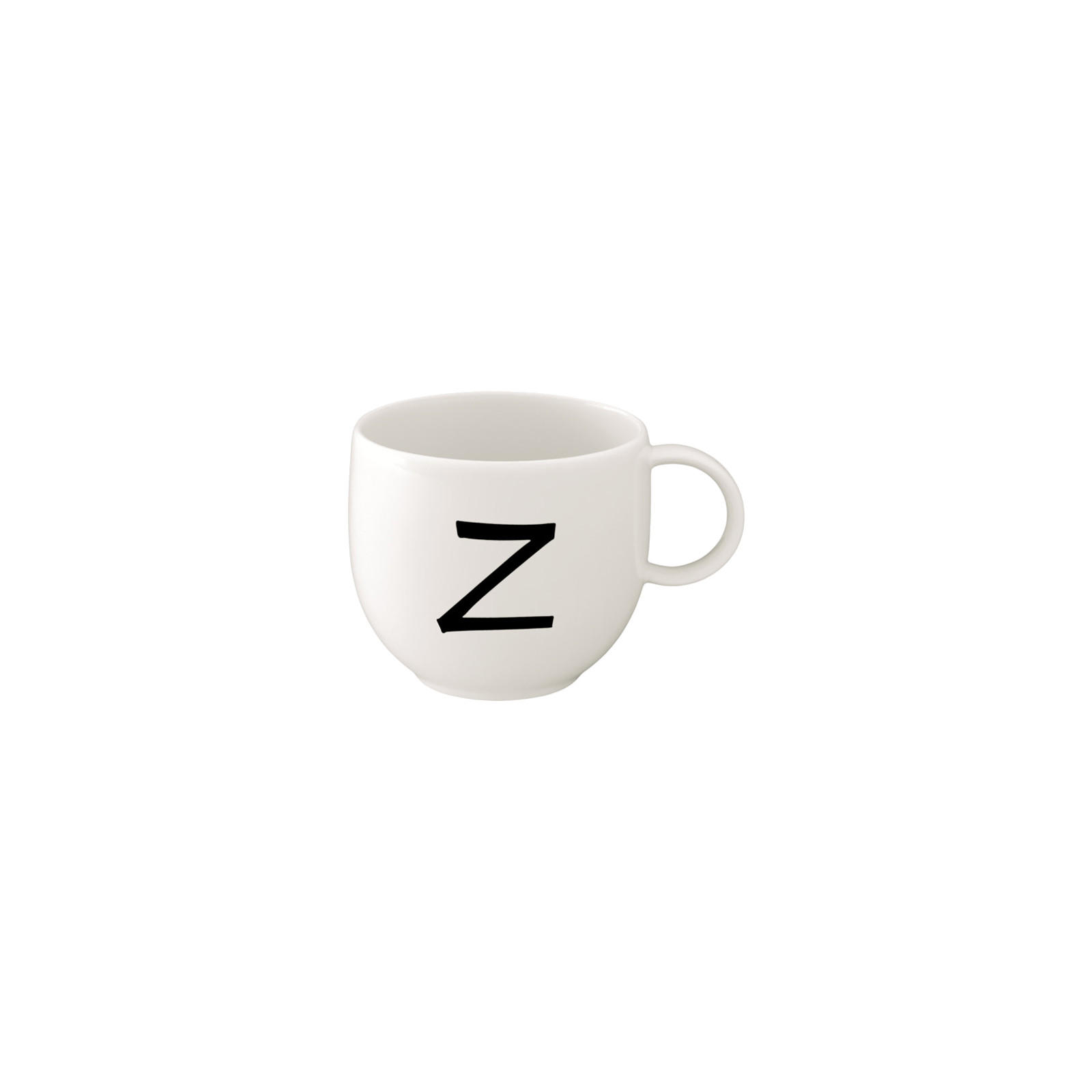 KAFFEEBECHER Letters weiß 330 ml - Weiß, Keramik (0.33L) - Villeroy & Boch