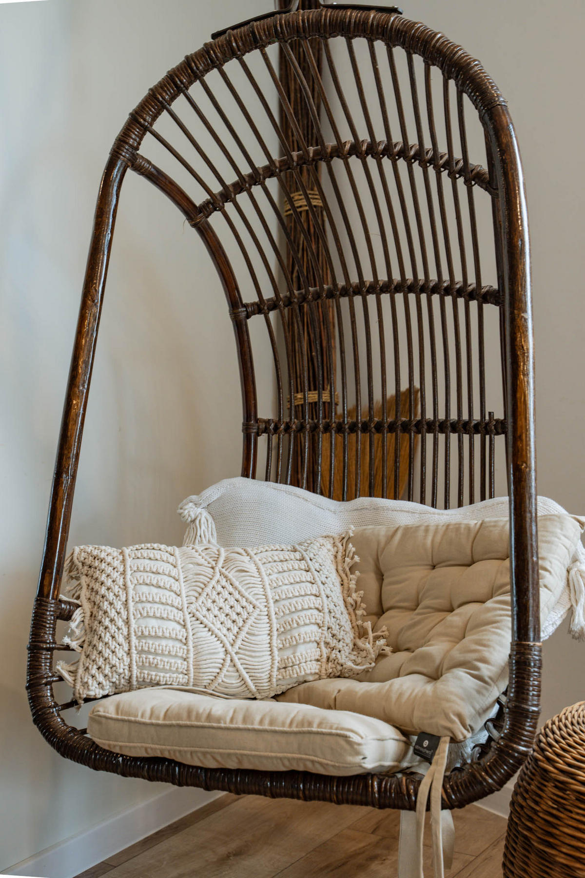 ZIERKISSEN Macralina 30/50 cm - Beige, Naturmaterialien (50/30cm) - Douceur d´intérieur