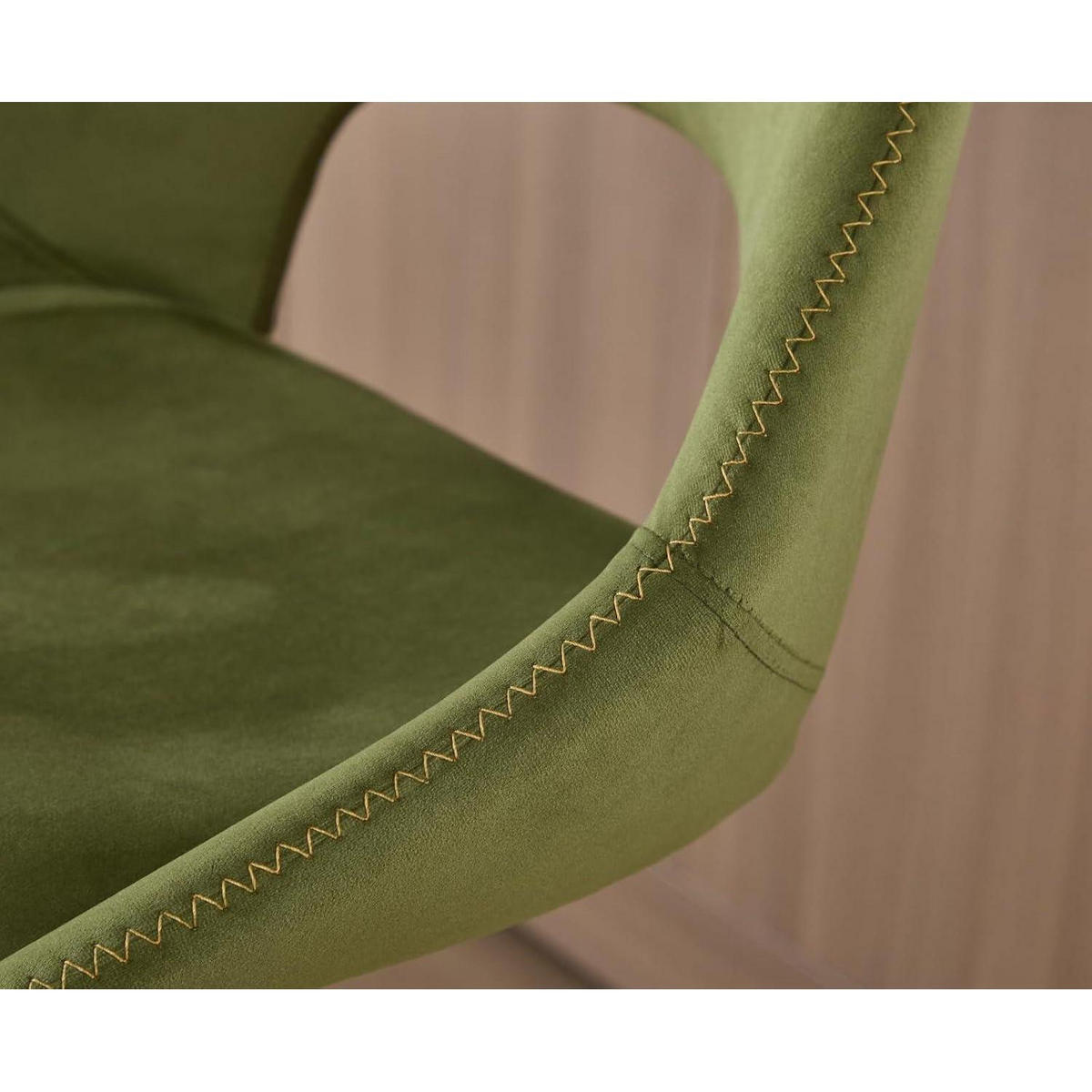 BARHOCKER 2er Set grün, höhenverstellbar mit Rückenlehne - Grün, Textil (49/85/51cm)