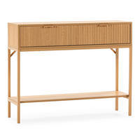 KONSOLENTISCH Lluvia 2 schubladen Eiche-Optik - Honigeiche, Holzwerkstoff (30/100/80cm) - VS Venta-stock