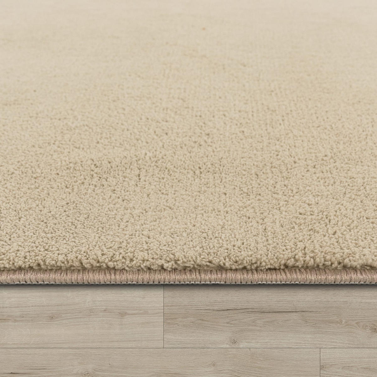 KURZFLORTEPPICH 80/80 cm Cadiz 630 - Sandfarben, Kunststoff (80/80cm) - Paco Home