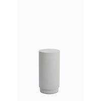 SÄULE Alarios Weiß Ø30/60 cm - Weiß, Metall (30/30/60cm) - Light & Living